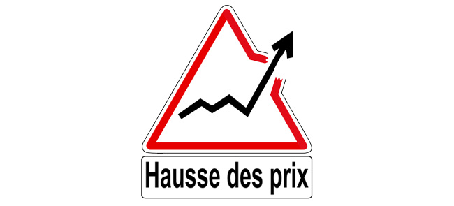 Hausse des prix