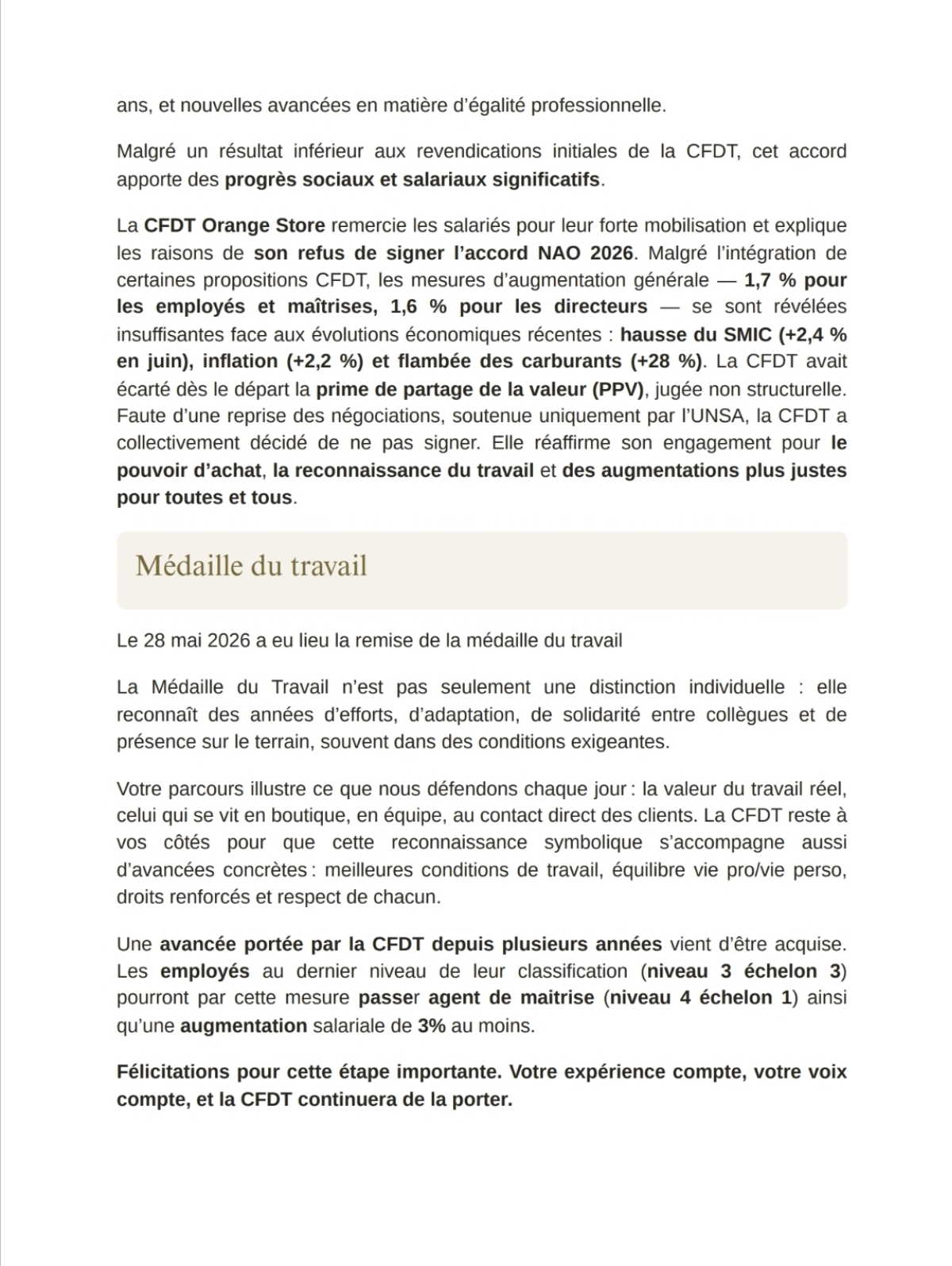 bulletin info mai 2