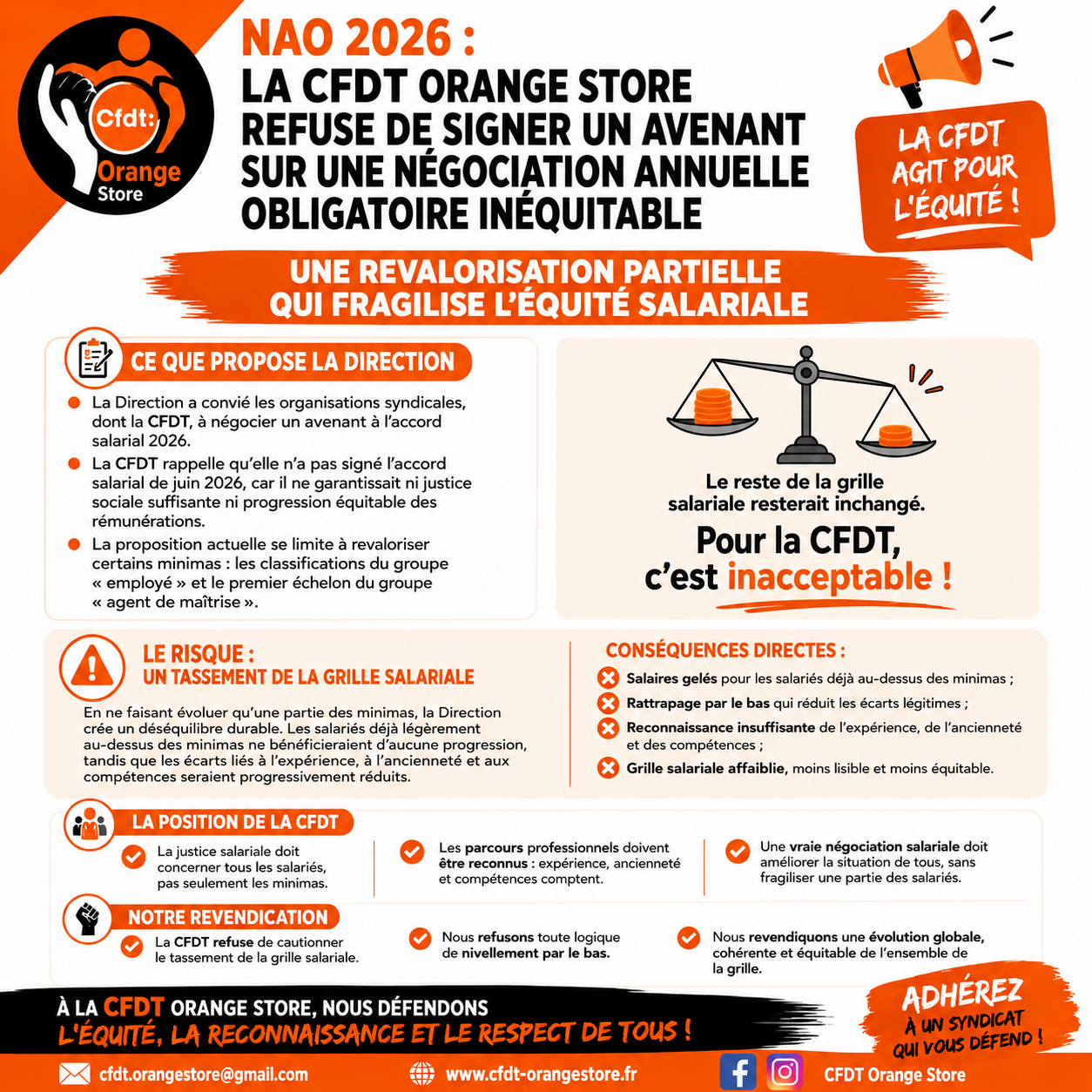 NAO non signataire