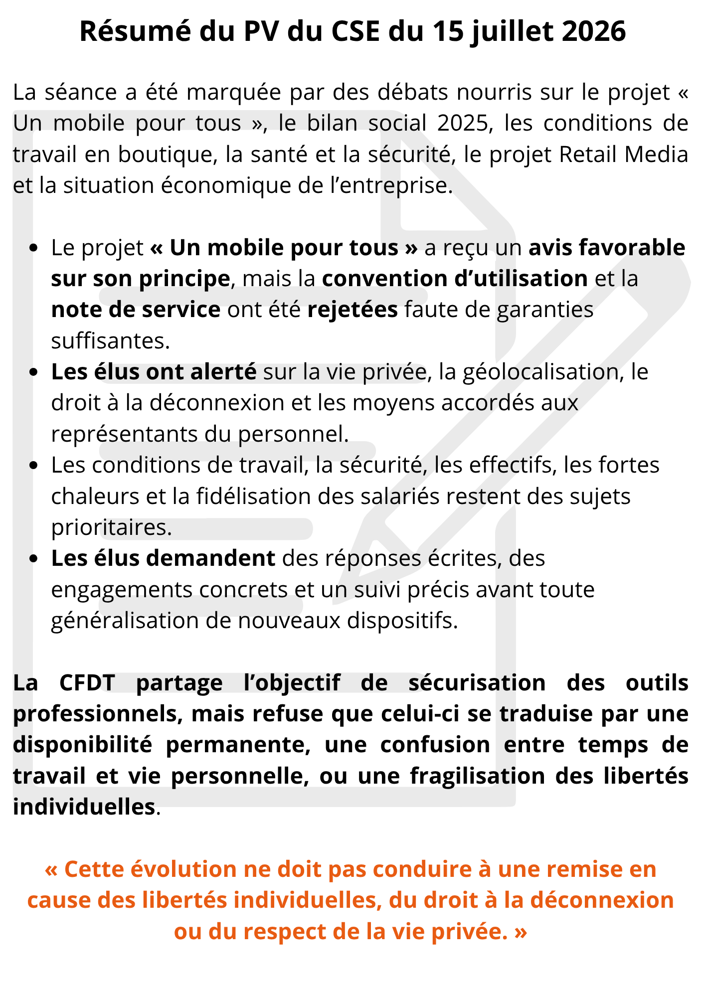 PV JUILLET 1