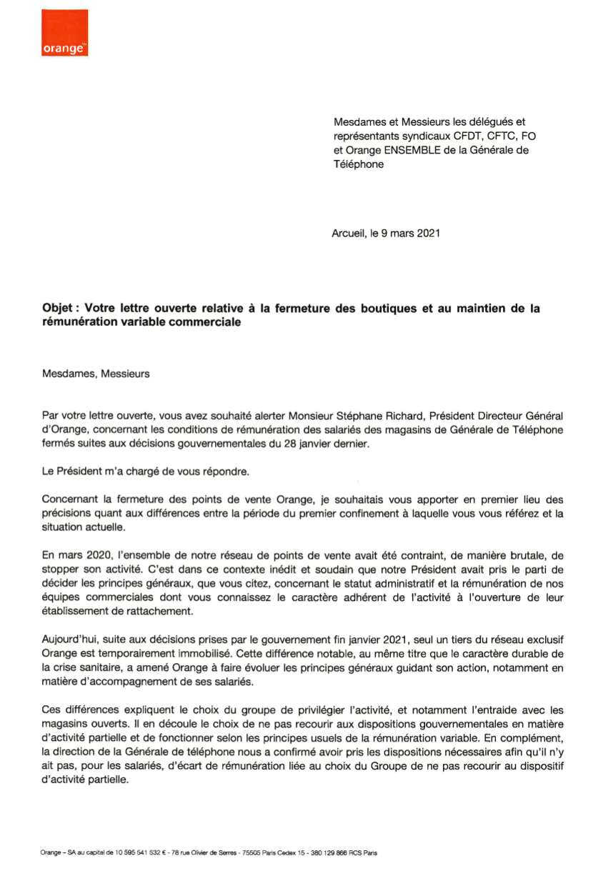 LETTRE 9 MARS 2021 1